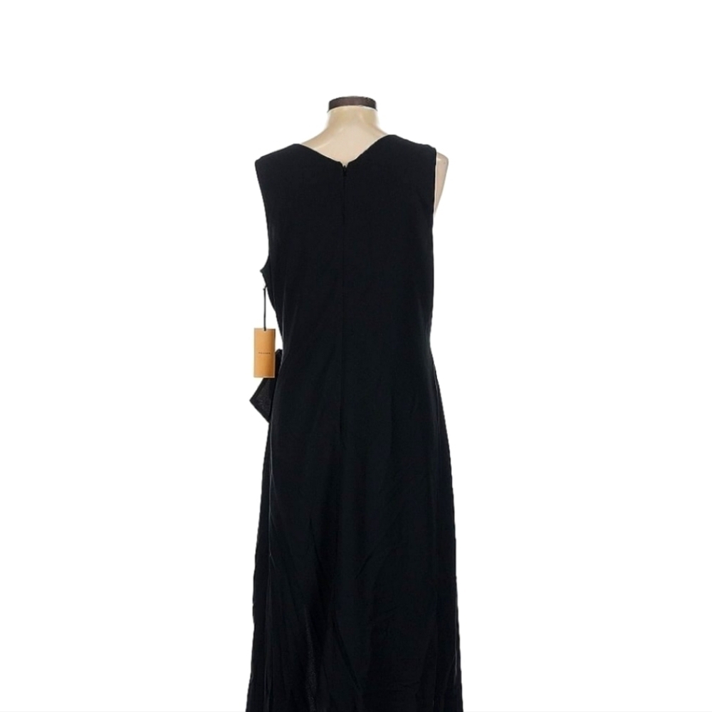 Halogen Casual Black Dress L NWT US S2 XS